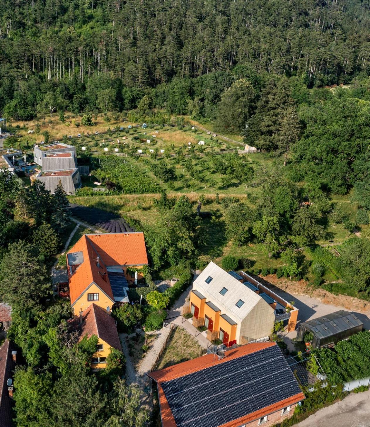 Flora Auf Gut Guntrams Hotel Schwarzau am Steinfelde Bagian luar foto